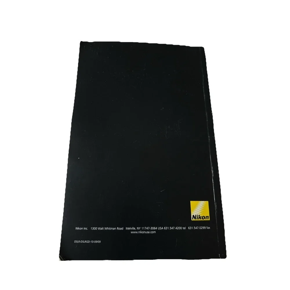 Nikon School Guide To Digital SLR Photography Book
